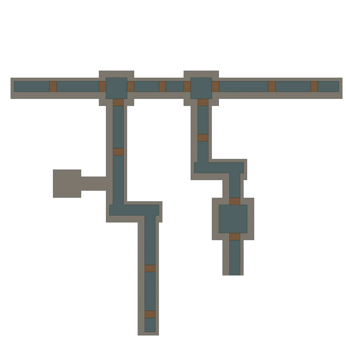 Floor plan of Green Foothill Sewers: 1 piece of furniture.
